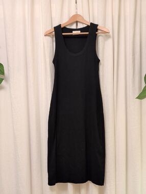 Universal Thread Black Tank Midi Dress